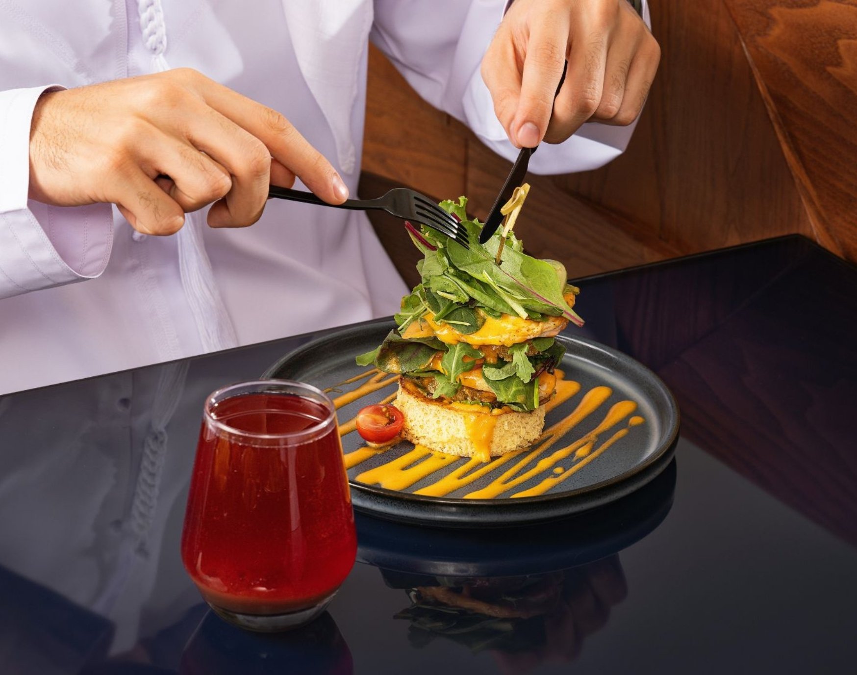 food in Al haram mall