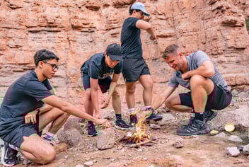 Bear Grylls Explorers Camp lodging Jebel Jais