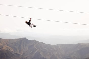 Jebel Jais zipline 